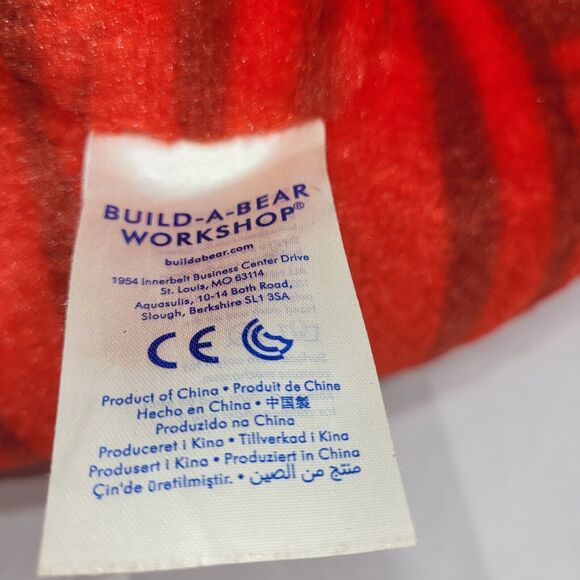 Build A Bear Plush Red Dinosaur T Rex Velociraptor Raptor Stuffed Animal 19" - Picture 11 of 16